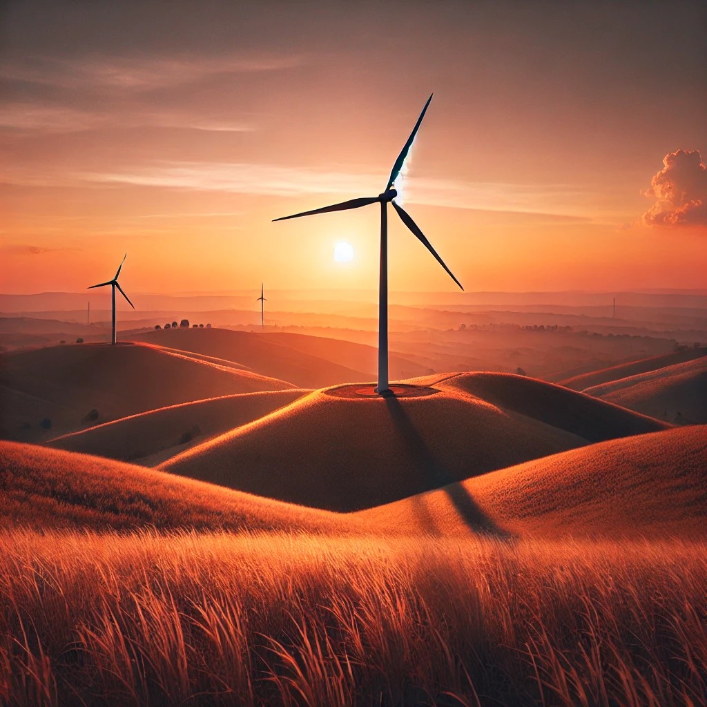 "AI renewable energy USA 2025 wind turbine